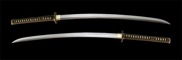 foto Trifolded Steel Shobu Katana Cherry Blossom